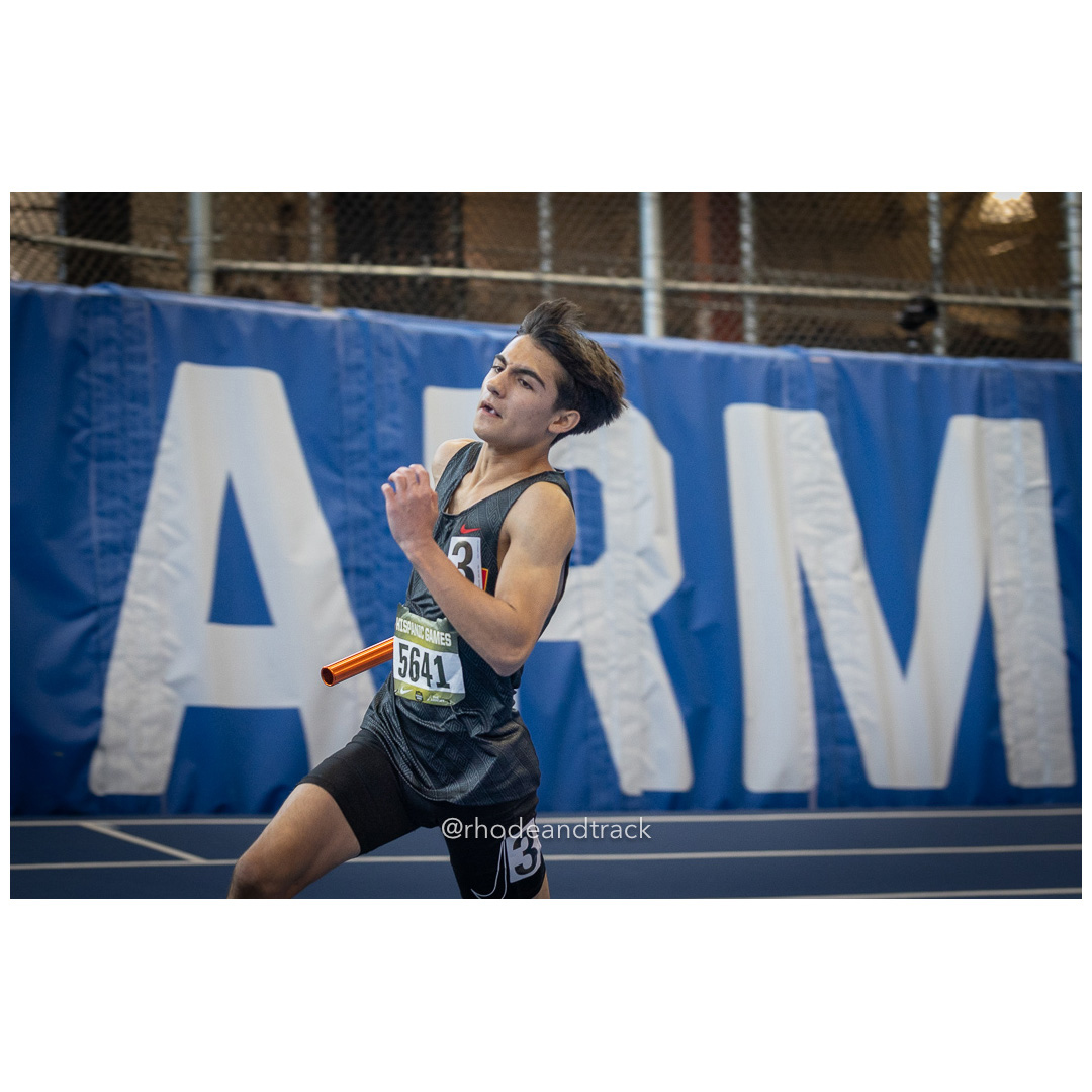 Relay race - Indoor Track and Field - Hispanic Games at the Armory, New York City - January 4, 2025 – Indoor Track - Hispanic Games at the…